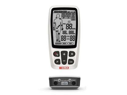 GIMA-CARE TENS/EMS - 2 channels - 60 programmes