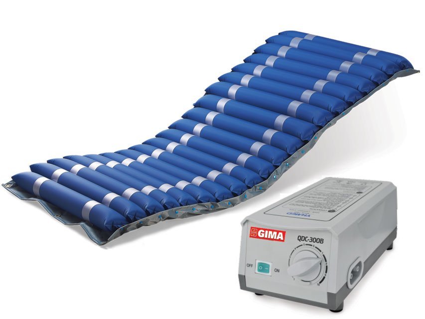 INTERCHANGEABLE CELL AIR MATTRESS + COMPRESSOR (28567+28568)