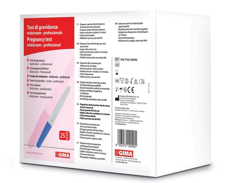 PREGNANCY TEST - midstream - professional