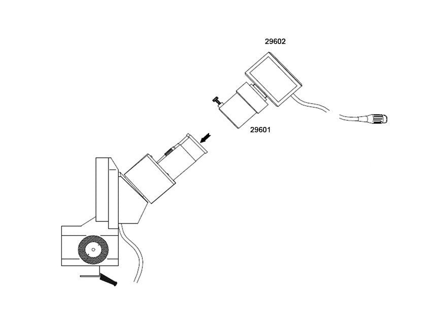COLPOSCOPE ANALOGIC CAMERA - "C" mount