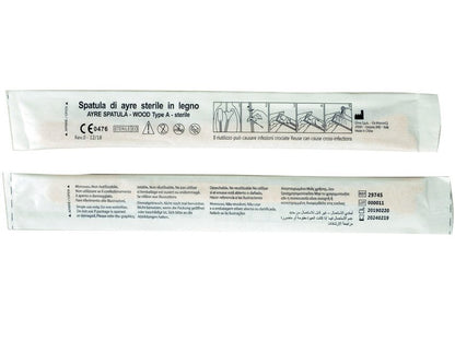 AYRE SPATULA - WOOD Type A - sterile