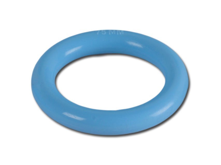 BLUE SILICONE PESSARY diameter 75 mm - sterile
