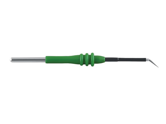 TUNGSTEN NEEDLE ELECTRODE 7 cm - angled - disposable