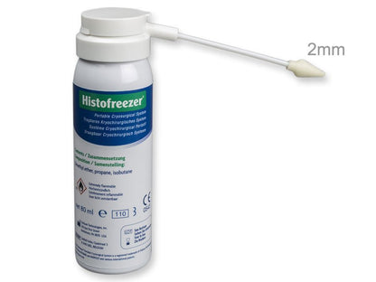 HISTOFREEZER MIX - 2 bottles 80 ml + 24 applicators 2 mm, 36 applicators 5mm