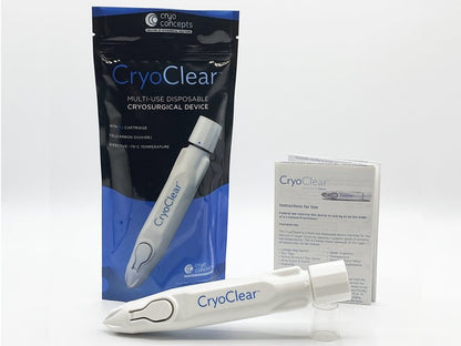 CRYOCLEAR CRYOSURGICAL DEVICE with 16 g cartridge