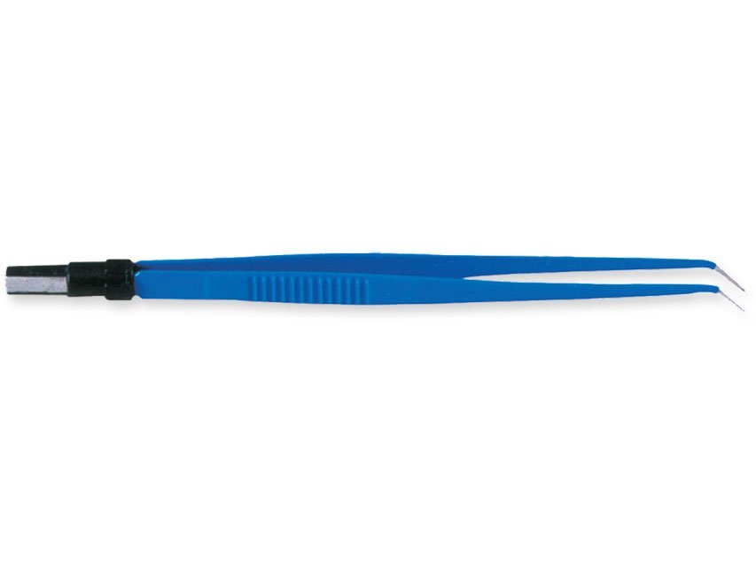 EU STRAIGHT FORCEPS 20 cm - angled 1 mm point