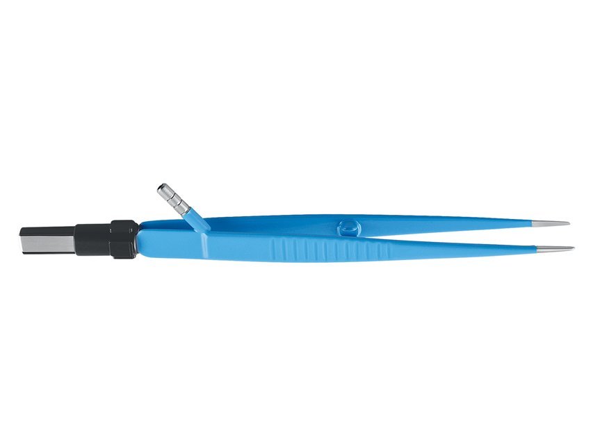 EU STRAIGHT FORCEPS 18 cm - irrigation