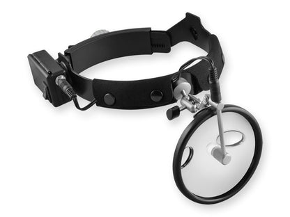 LUX 100 CLAR TYPE HEAD MIRROR with battery case