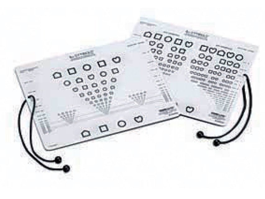 LEA SYMBOLS NEAR VISION CARD - 40 cm (16")