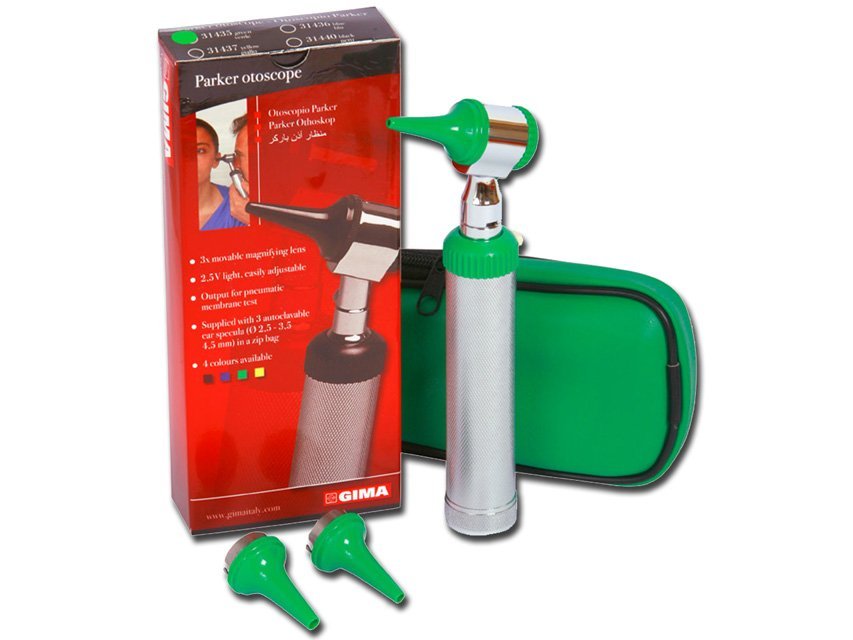 PARKER COLOUR OTOSCOPE - green