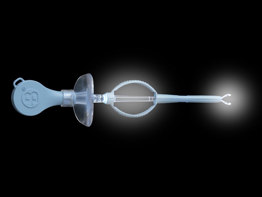 LIGHTED FORCEPS with Lens and LED illuminator
