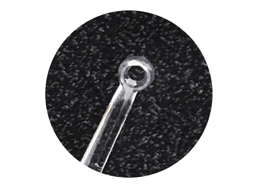 LIGHTED MICRO LOOP with lens and LED illuminator
