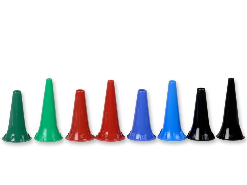 MINI EAR SPECULUM - mixed colour and diameter