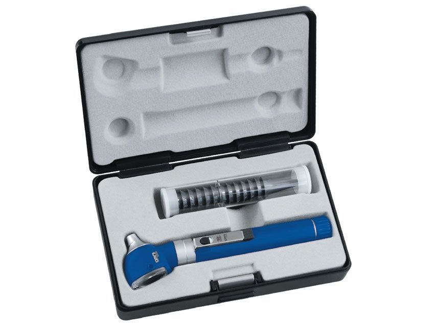 SIGMA F.O. OTOSCOPE - LED light - blue