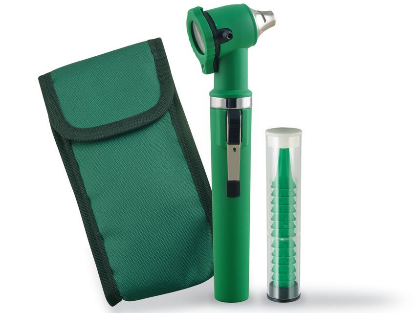 GIMALUX F.O. OTOSCOPE - green