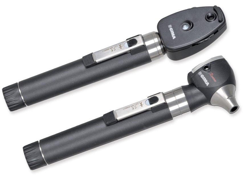 SIGMA F.O. LED OTO-OPHTHALMOSCOPE SET with 2 rechargeable handles - case