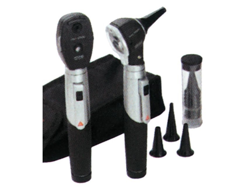 HEINE MINI 3000 F.O.OTO + OPHTHALMO SET - black