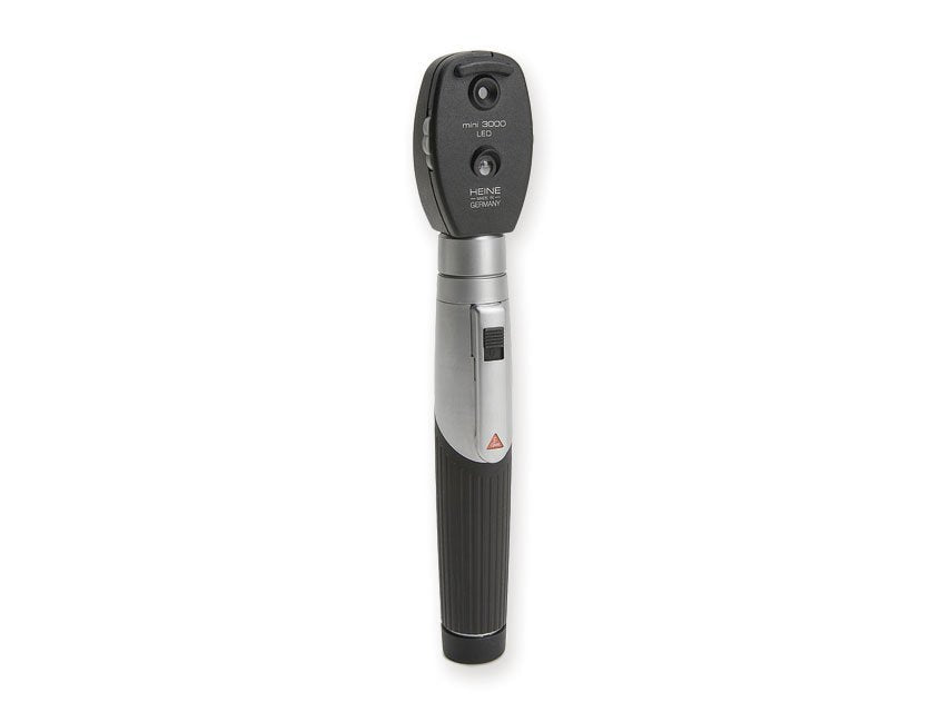 HEINE MINI 3000 LED OPHTHALMOSCOPE - rechargeable handle - black
