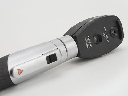 HEINE MINI 3000 LED OPHTHALMOSCOPE - rechargeable handle - black