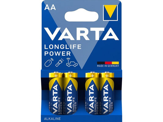 VARTA ALKALINE BATTERIES - stilo "AA"