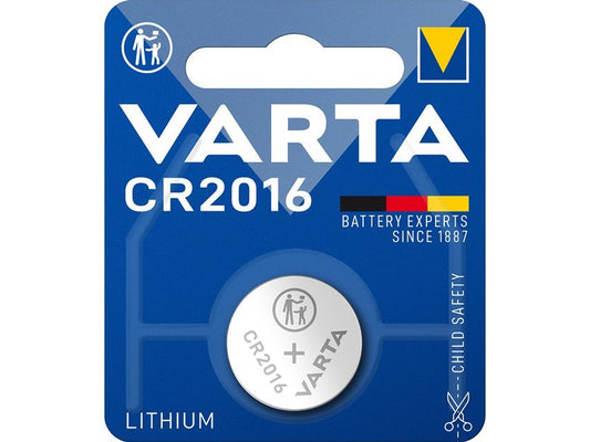 VARTA LITHIUM BATTERIES - 2016