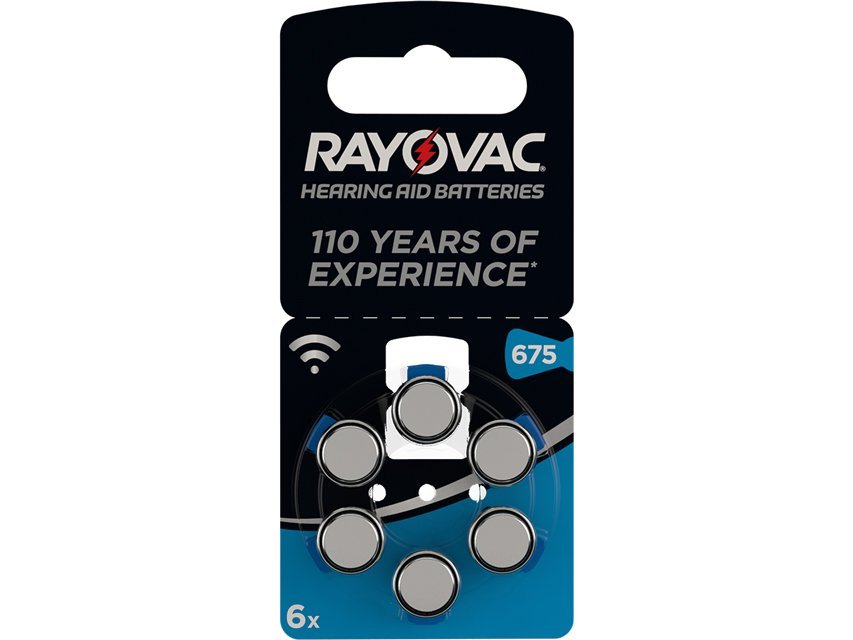 RAYOVAC ACOUSTIC BATTERIES - 675