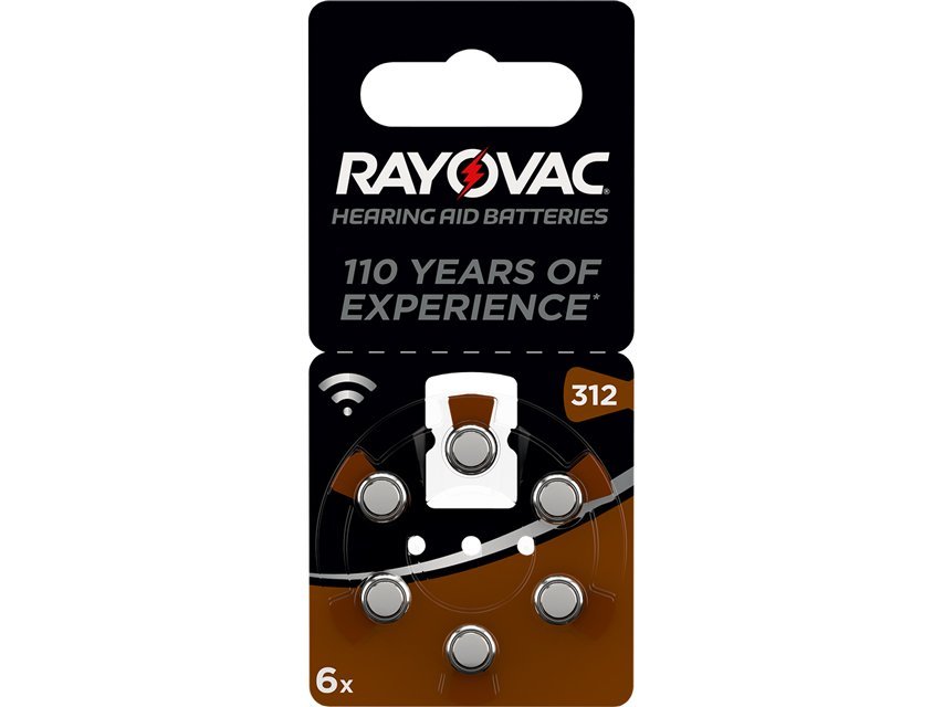 RAYOVAC ACOUSTIC BATTERIES - 312