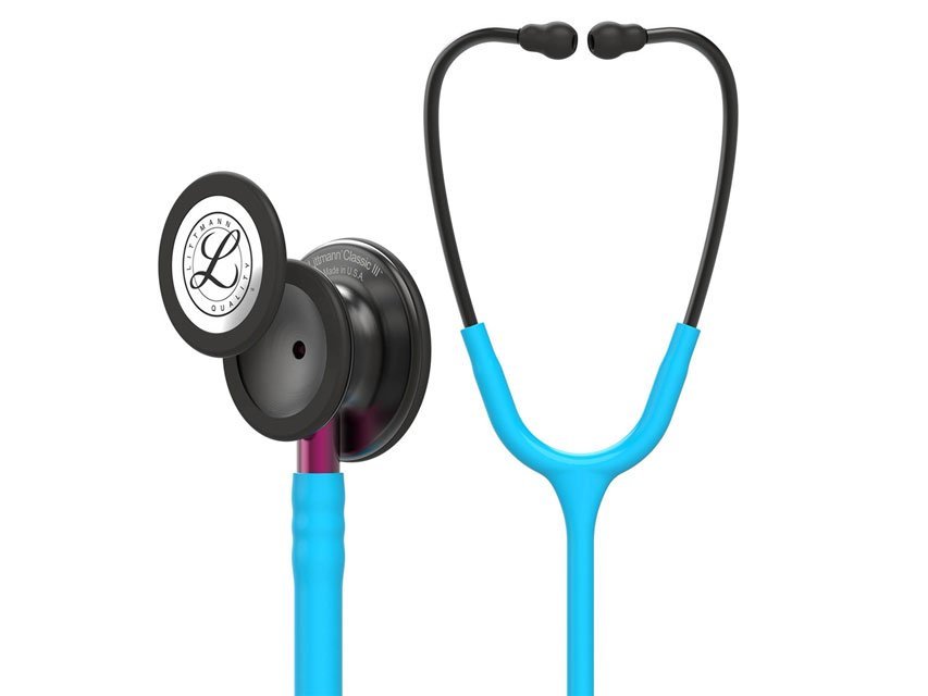 LITTMANN CLASSIC III - 5872 - turquoise - smoke finish
