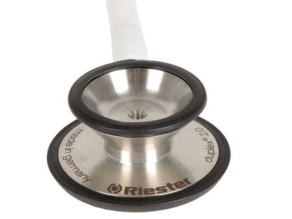 RIESTER DUPLEX 2.0 S/S STETHOSCOPE - adult - white