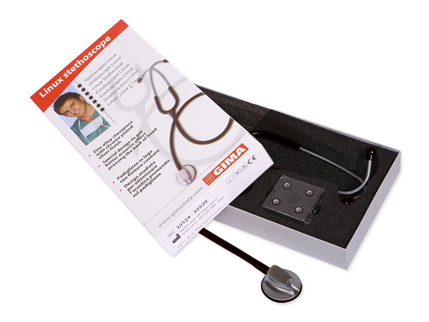 LINUX STETHOSCOPE - Y black