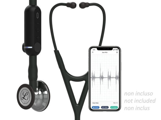 3M LITTMANN CORE DIGITAL STETHOSCOPE - 8869 - black - mirror finish