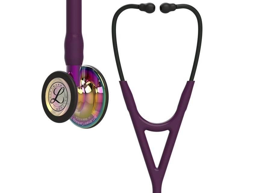 LITTMANN CARDIOLOGY IV - 6239 - plum - high polish rainbow finish - violet stem