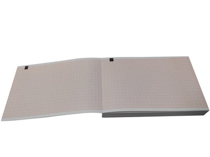 ECG thermal paper 100x150mm x200s pack - orange grid