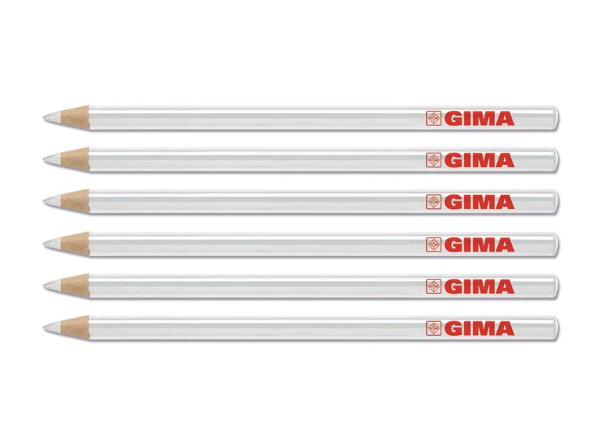 GIMA DERMATOGRAPH PENCILS - white