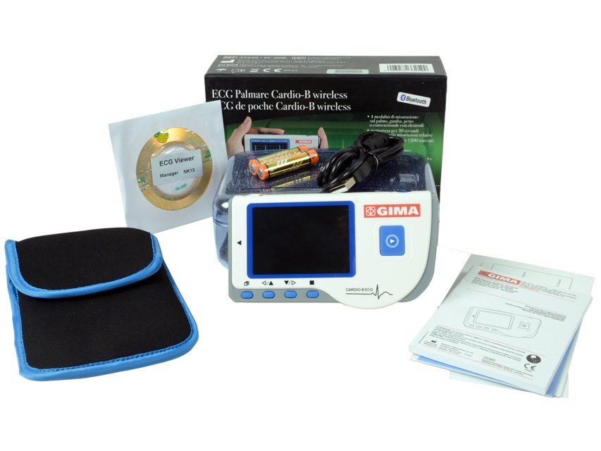 CARDIO-B BLUETOOTH PALM ECG with software