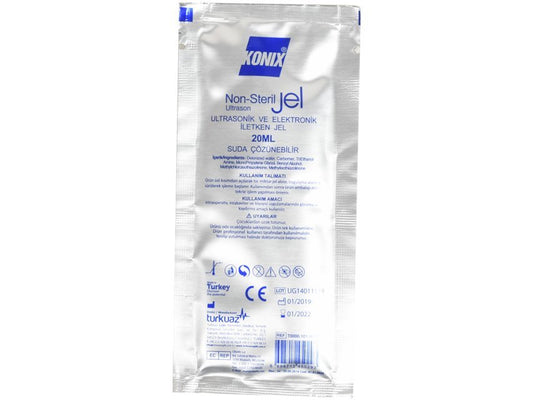 ULTRASOUND GEL - sachet 20 ml - transparent