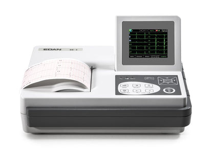 EDAN SE-3 COLOUR ECG - 3 channel with monitor and interpretation