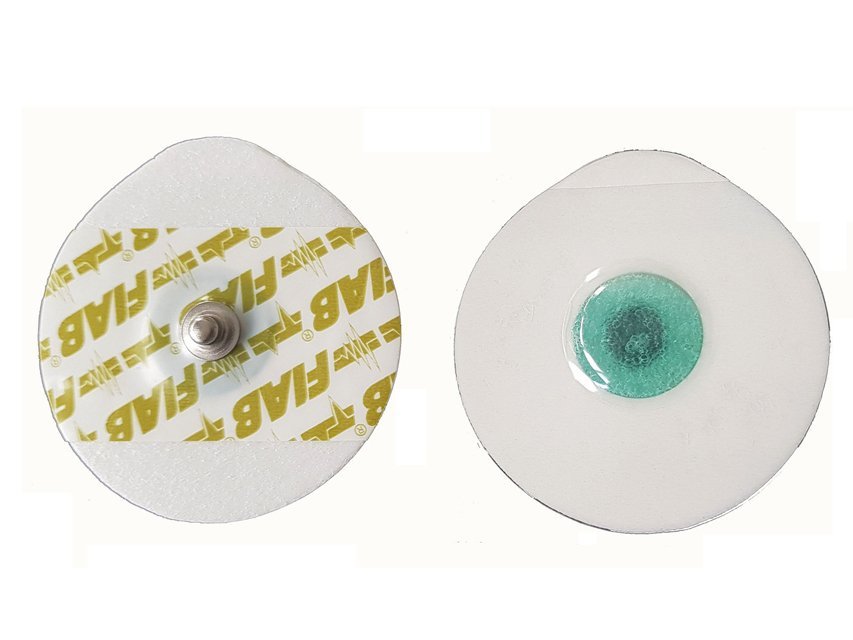 DISPOSABLE FOAM ELECTRODES 48-50 mm - liquid gel