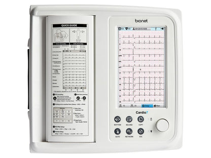 NEW CARDIO 7 ECG 12 channel with Touch Screen
