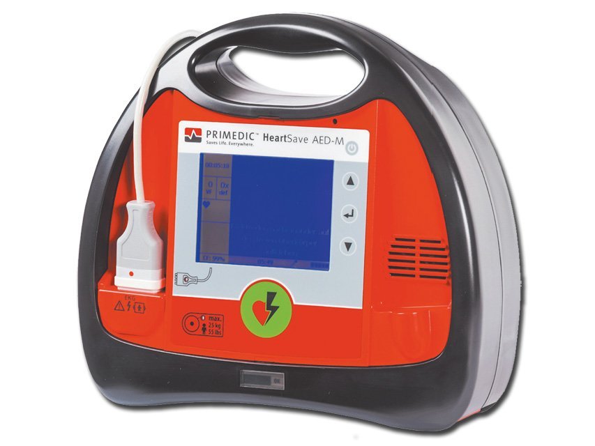 PRIMEDIC HEART SAVE AED-M - Defibrillator with ECG and Monitor GB/ES/PT/GR