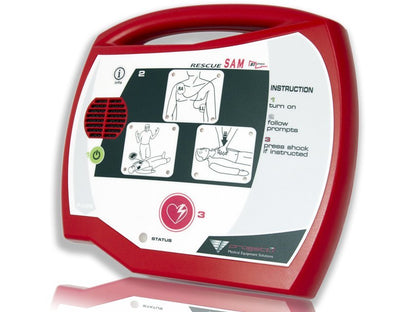 RESCUE SAM AED DEFIBRILLATOR - English