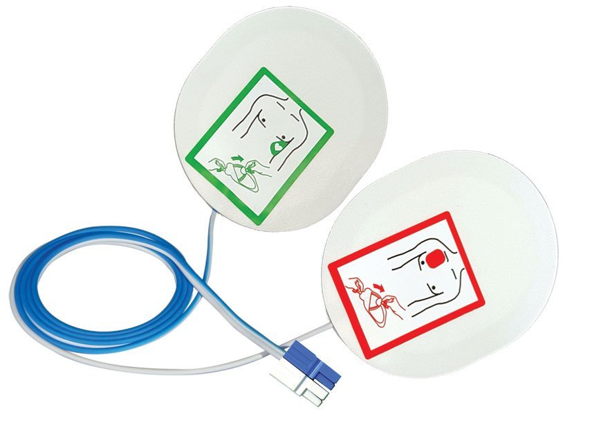 COMPATIBLE PADS for defibrillator CU i-PAD NF1200, Cmos Drake Futura