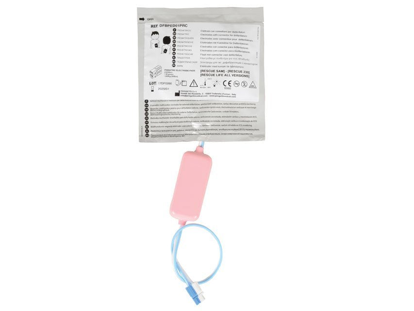 DISPOSABLE PADS with cable for Rescue Sam, 230, Life - pediatric