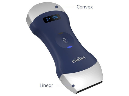 VIATOM DUAL HEAD LINEAR/CONVEX WIRELESS PORTABLE ULTRASOUND available December 2023