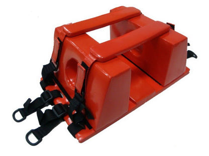 "FERMO 2"HEAD IMMOBILIZER - red