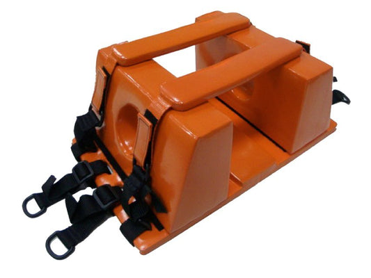"FERMO 2"HEAD IMMOBILIZER - orange