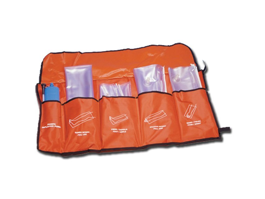 FIRST AID AIR CUSHION SPLINTS - set of 4 pcs.