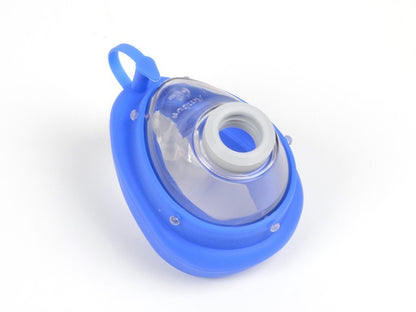 AMBU N.3/4-FACE MASK - adult small blue