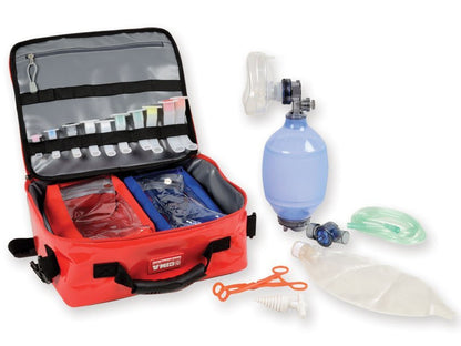 SILICONE RESUSCITATOR KIT with bag - adult