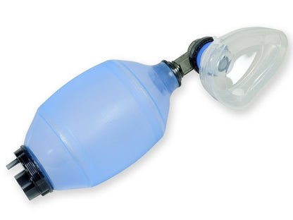 SILICONE RESUSCITATOR BAG with MASK N 4 - adult
